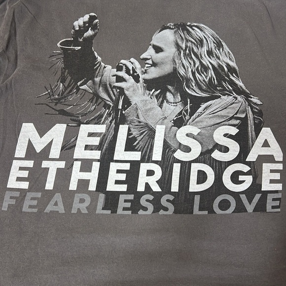 Melissa Etheridge Fearless Love Tour 2010 T Shirt 2X Concert Tee Vintage Rock - Picture 8 of 8